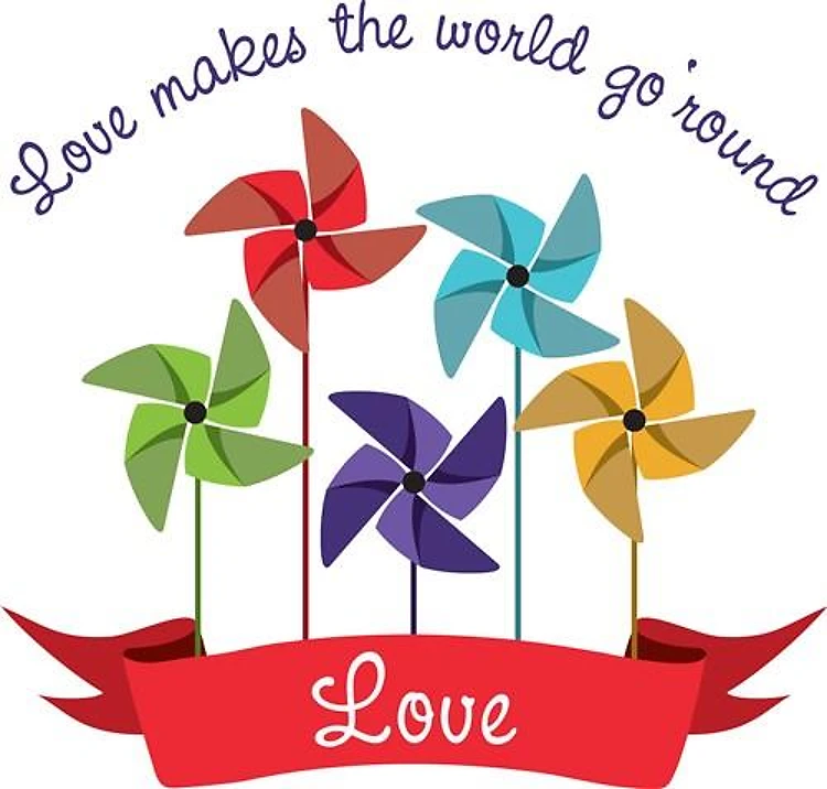 Love Pinwheel