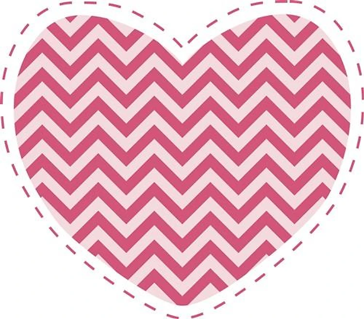Zig Zag Heart
