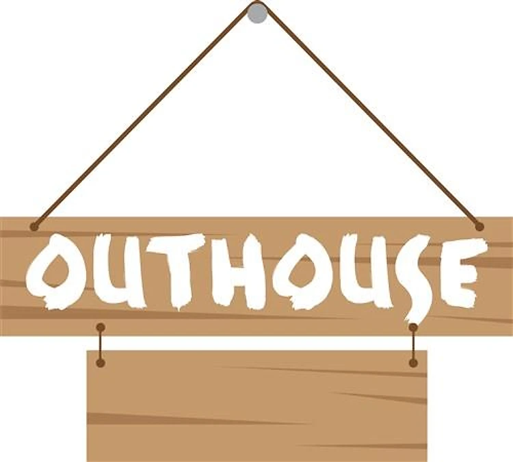 Outhouse Blank Caption