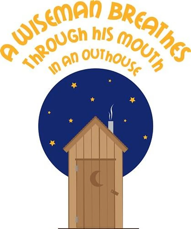 In An Outhouse