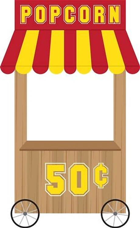 Popcorn 50¢