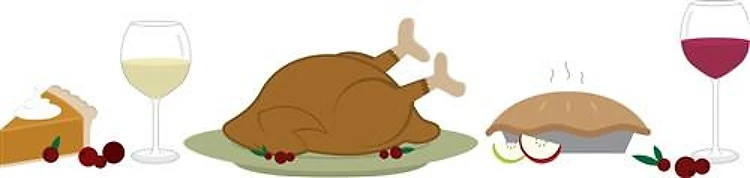 Thanksgiving Dinner Border