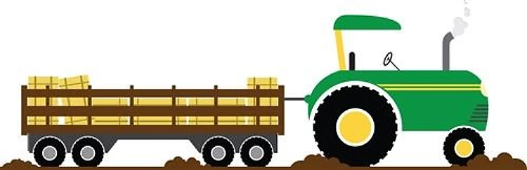 Farming Tractor Trailer