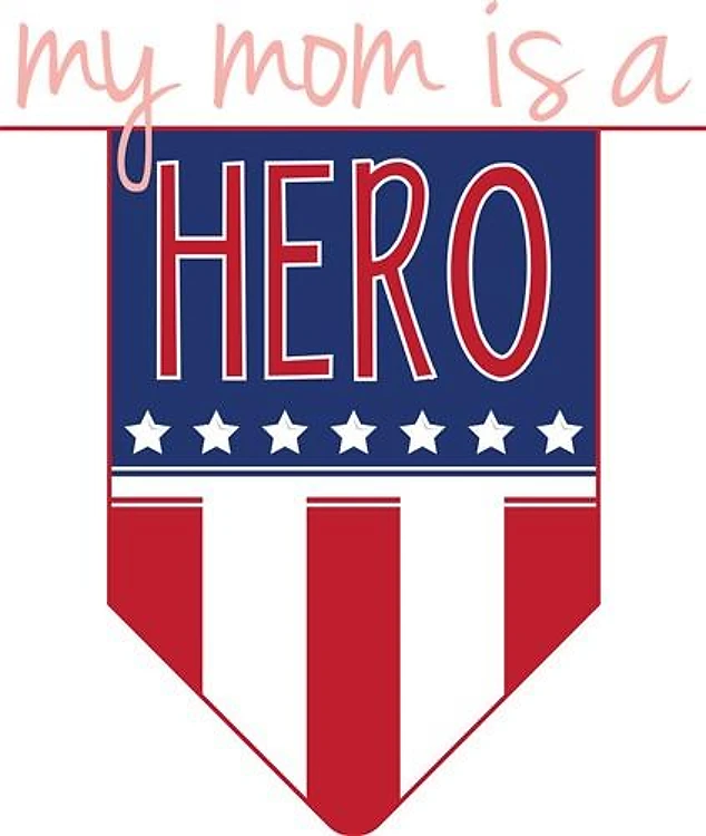 Mom Hero Flag