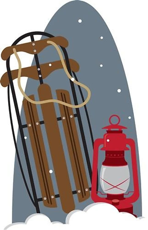 Snow Sledding