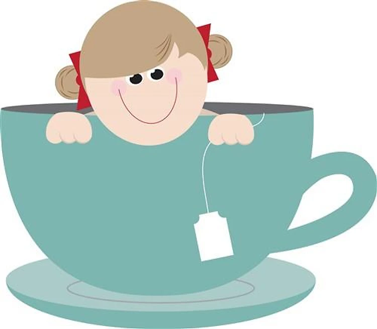 Tea Cup Girl