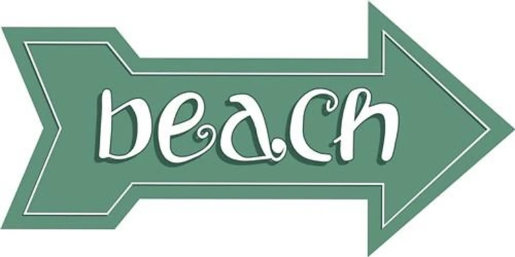 Beach Sign