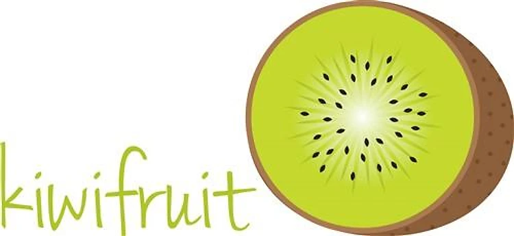 Cut Kiwi Fruit