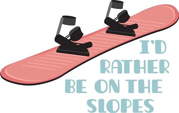 Ski On The Slopes