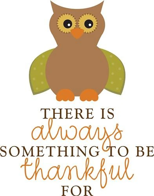 Be Thankful