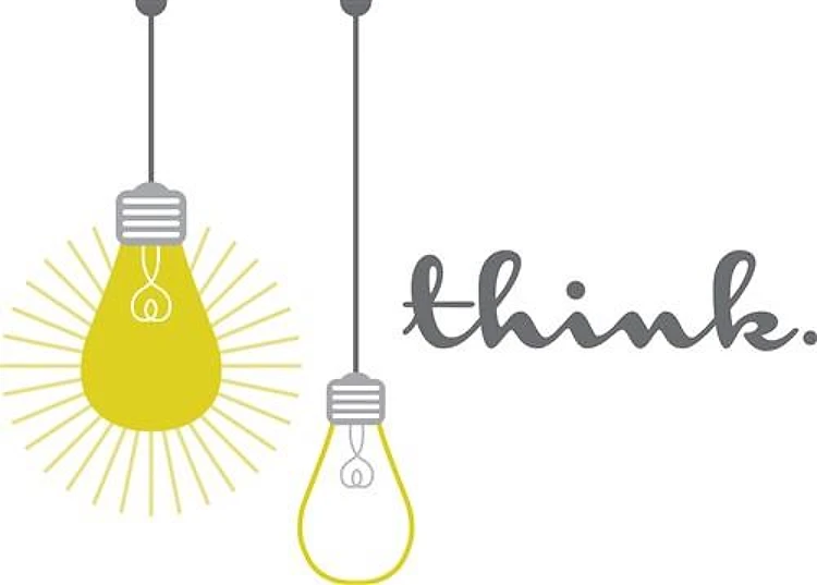 Think Light Bulb