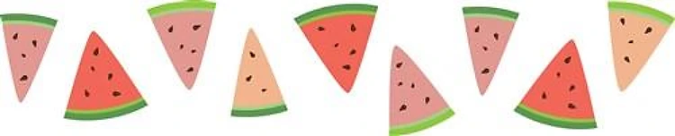 Watermelon Border