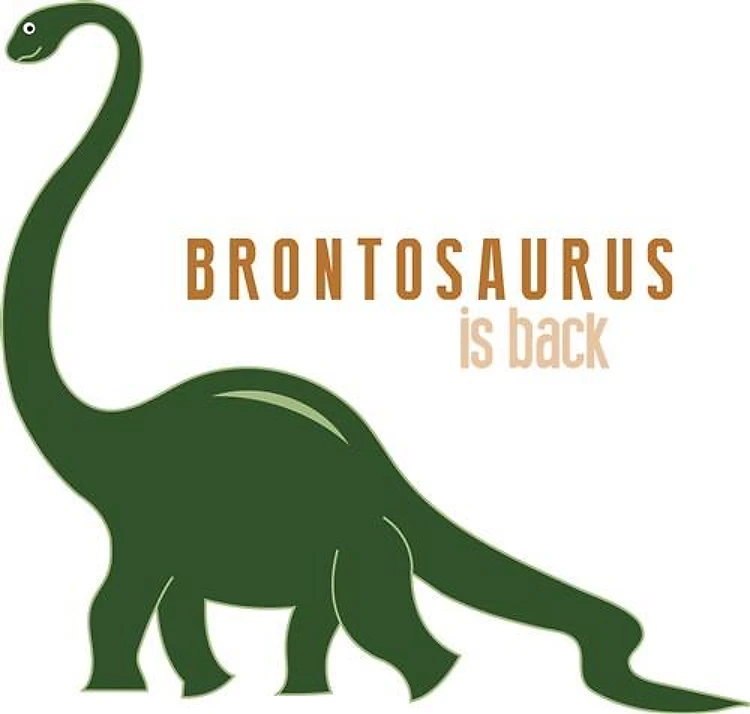 Brontosaurus Back