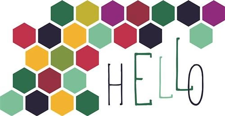 Colorful Hello