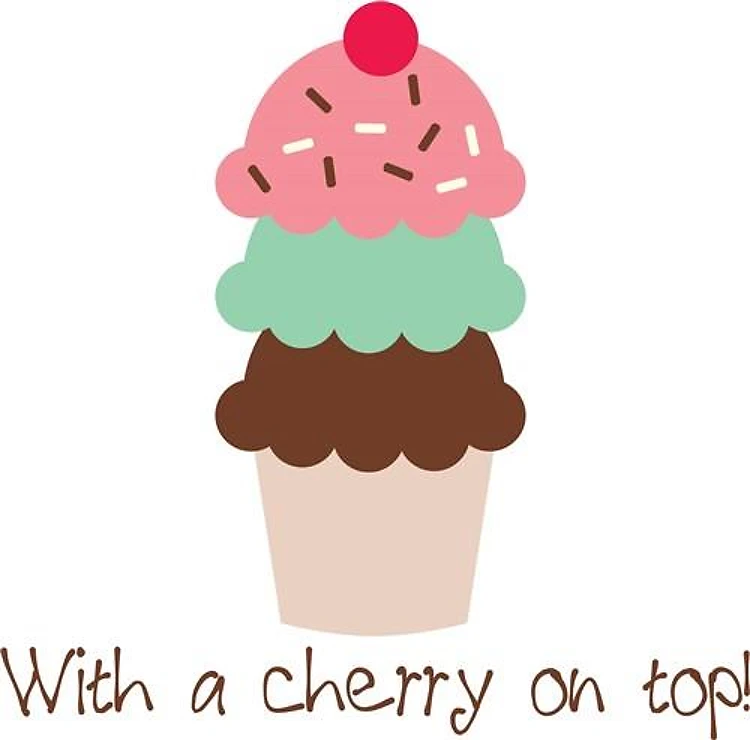 Cherry Top Ice Cream