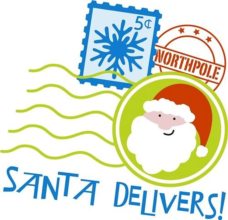 Santa Delivers Stamps