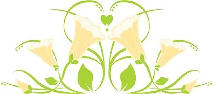 Easter Lily Border
