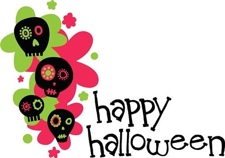 Happy Halloween Skulls
