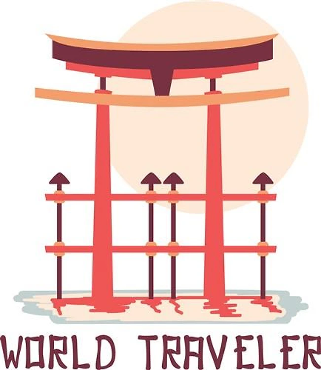 Japanese Gate World Traveler
