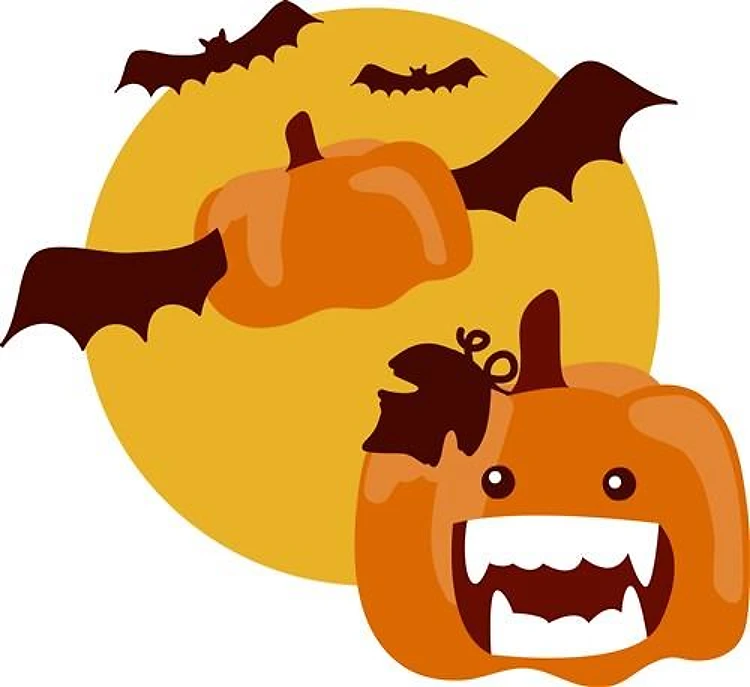 Bat Winged Pumpkin