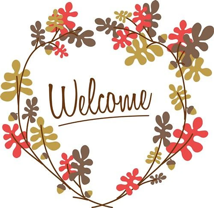 Welcome Oak Wreath