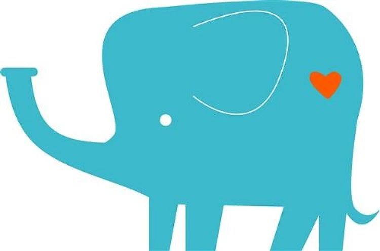 Loving Elephant
