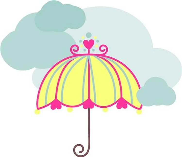 Umbrella In Clouds