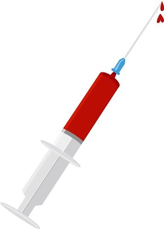 Bloody Syringe