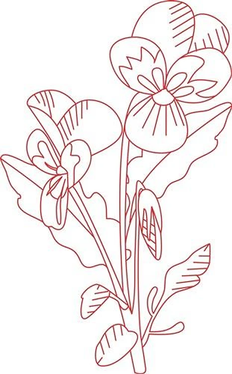 Violet Redwork