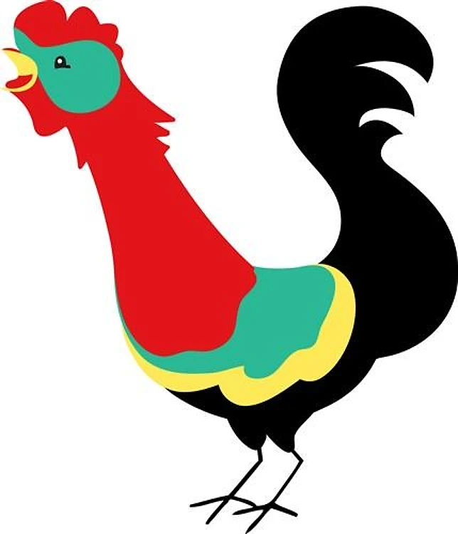 Crowing Rooster