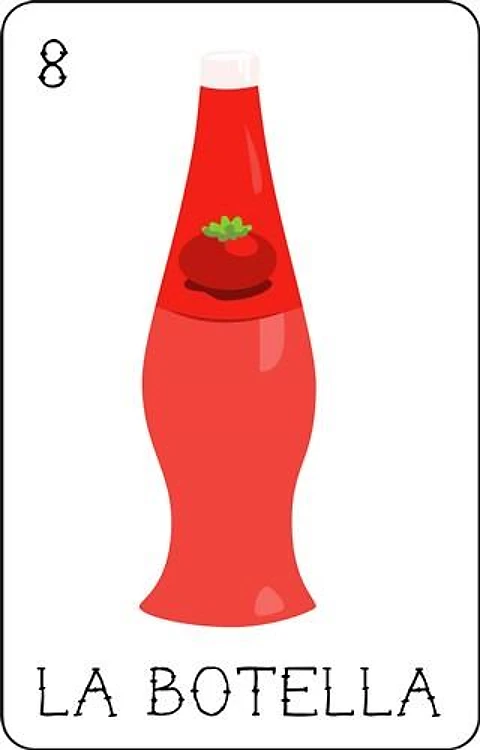 La Botella Loteria Card