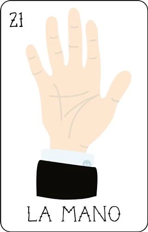 Loteria Hand Of Criminal