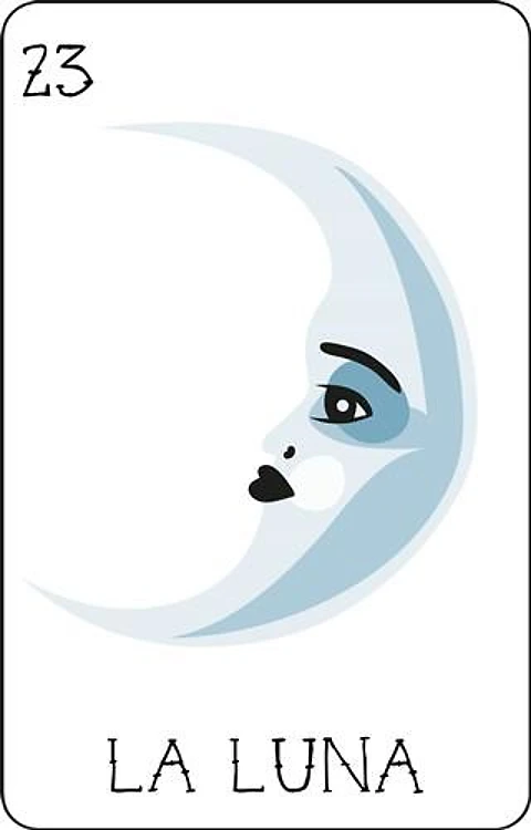 La Luna Loteria Card