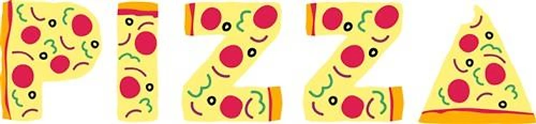 Pizza Lettering