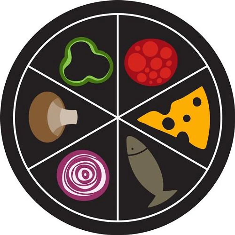 Pieced Pizza
