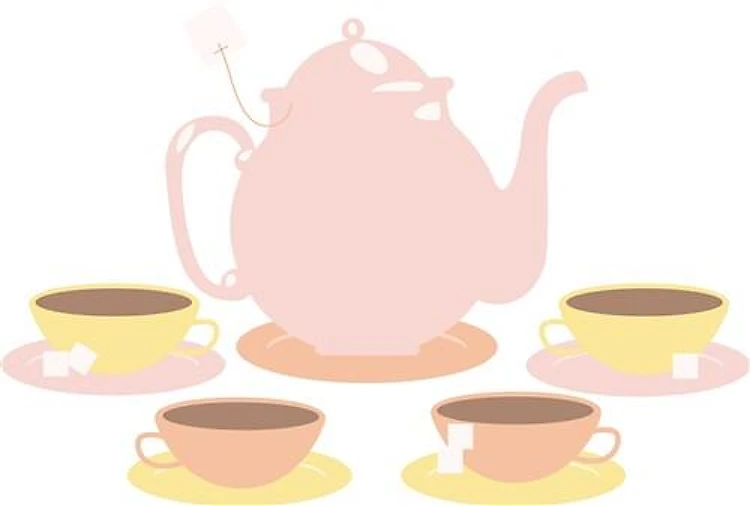 Pink Tea Set