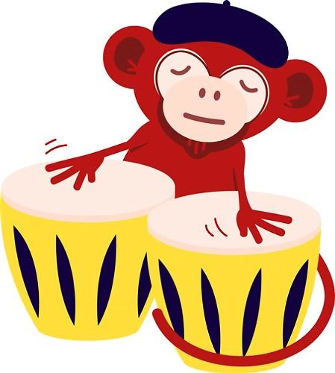Drummer Monkey