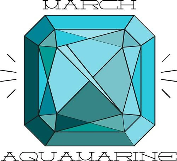 March Birthstone Aquamarine