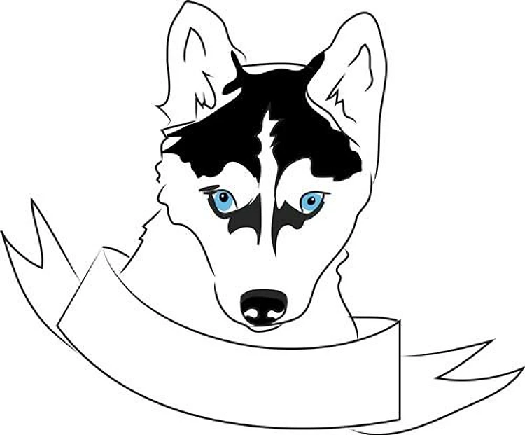 Husky Head