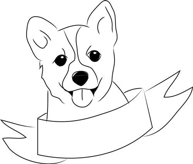 Corgi Head