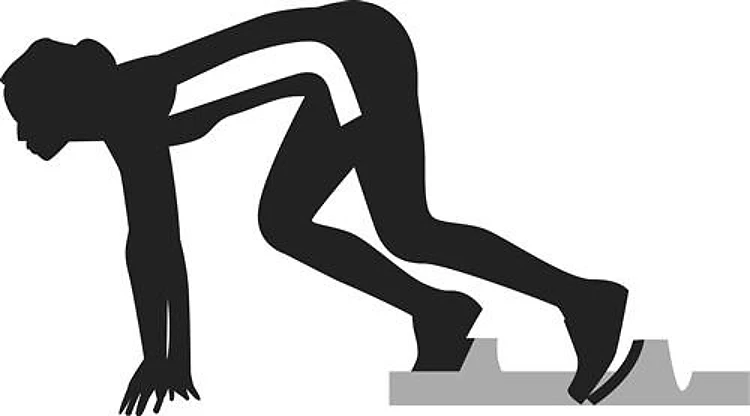 Runner At Start