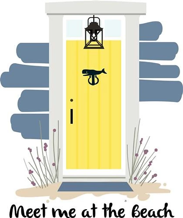 Beach House Front Door