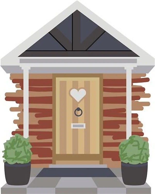 Country Cottage Front Door
