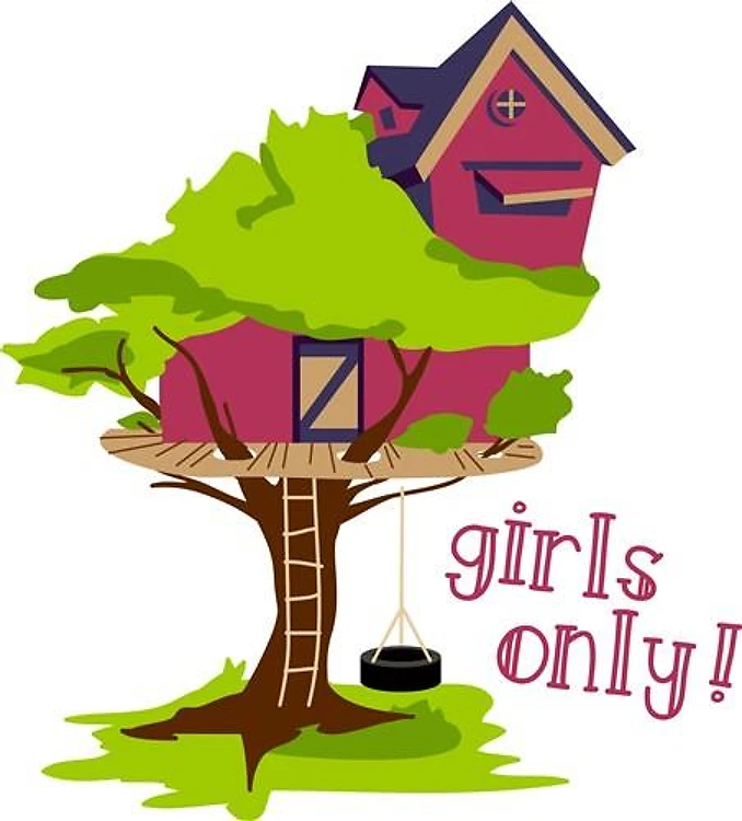 Girls Only Treehouse