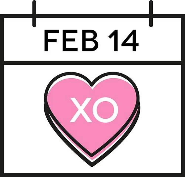 Valentine CAlendar XO