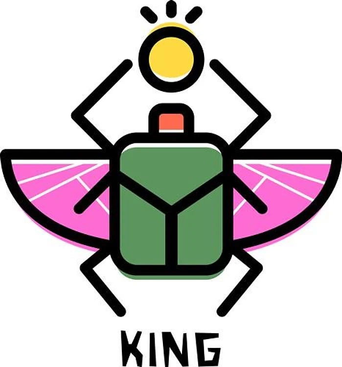 Egyptian Scarab King