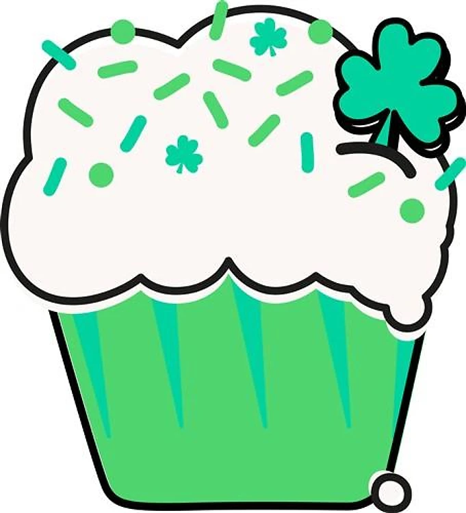 St Patricks Cupcake