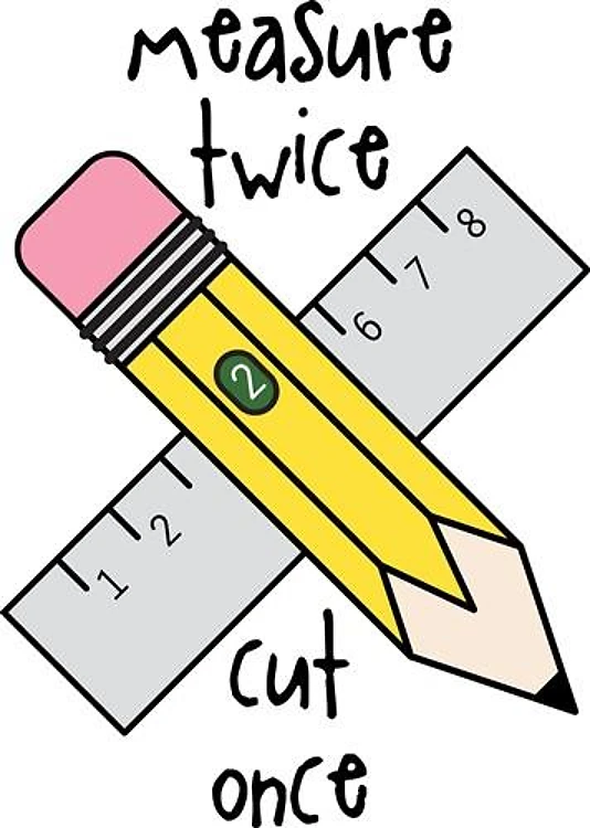 Measure Twice