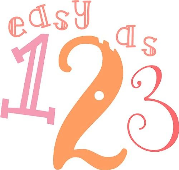 Easy As 1 2 3