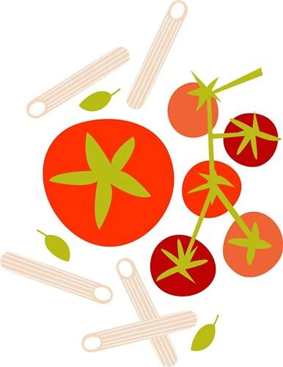 Tomatoes and Penne
